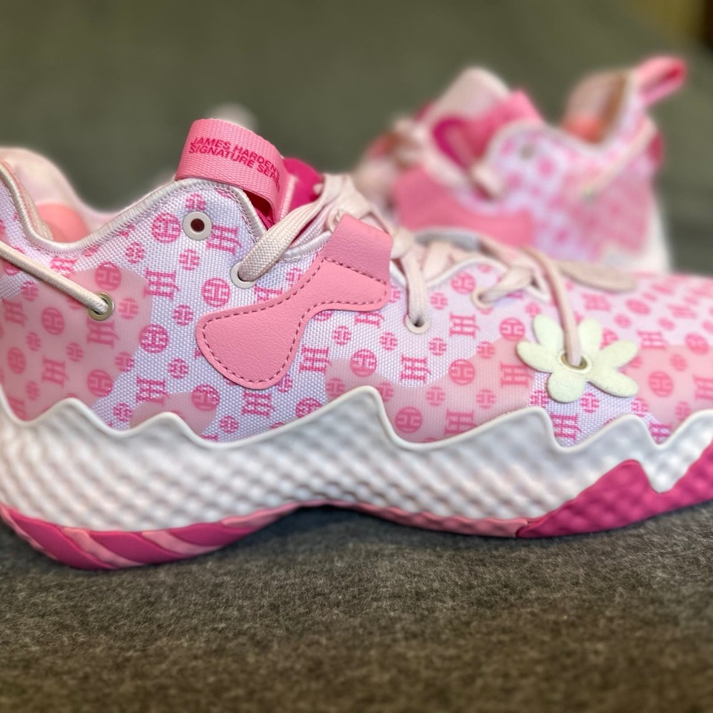 Adidas HARDEN Vol. 6 Monogram Clear Pink Cloud Size GW9033